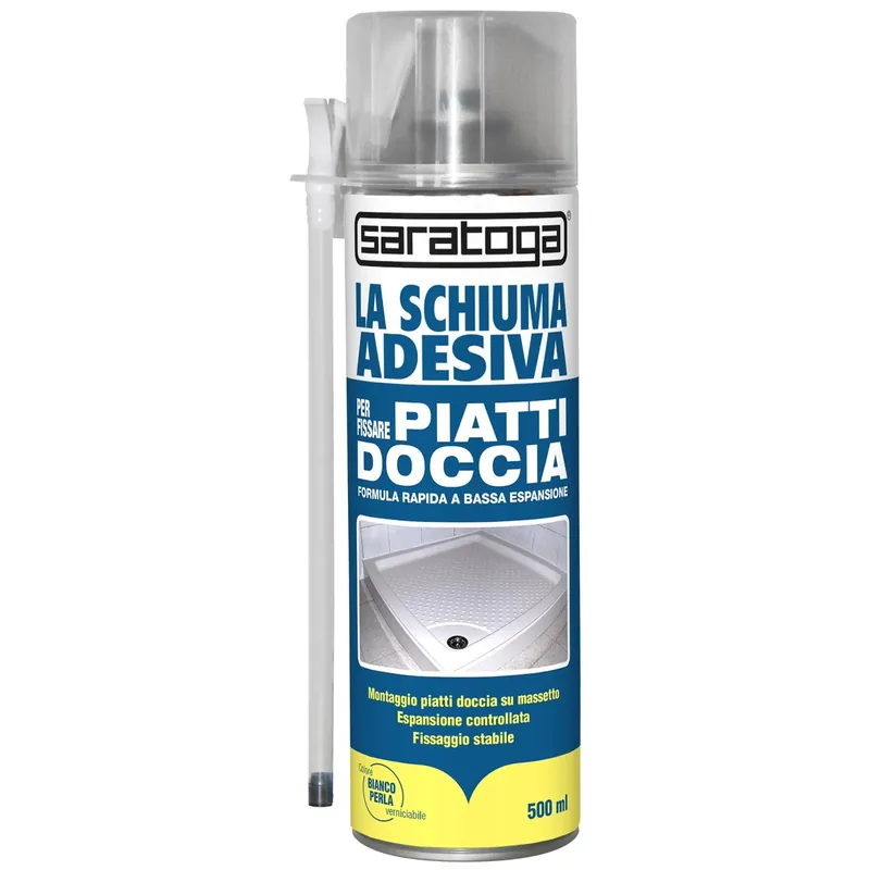 Hete Deal La Schiuma Adesiva Piatti Doccia Saratoga 500ml