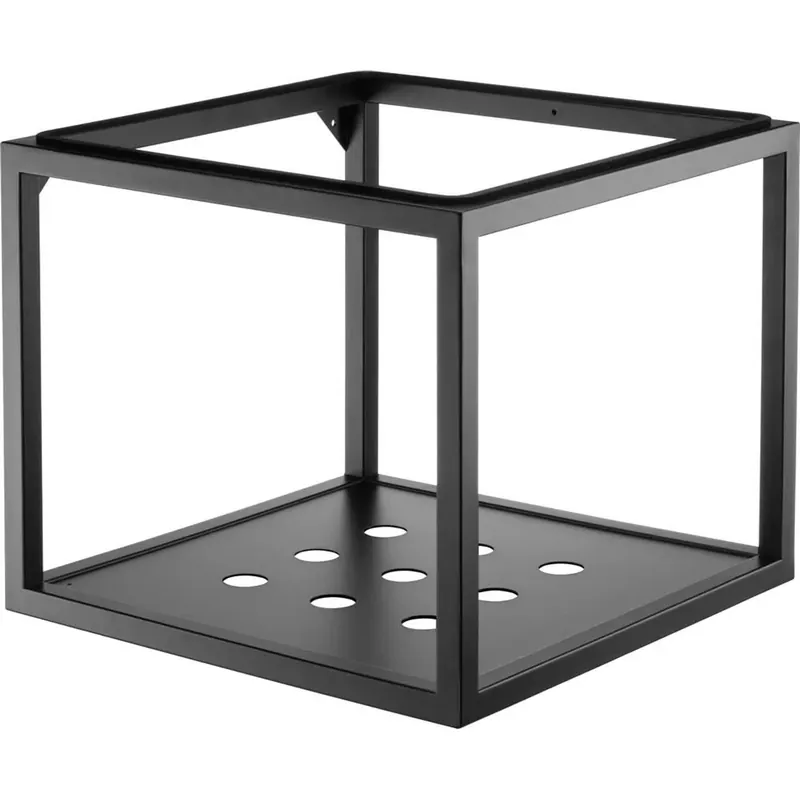 Mobile bagno sospesa Idrostile con ripiano 60x50 cm 500x415 mm Nero Beperkt Aanbod