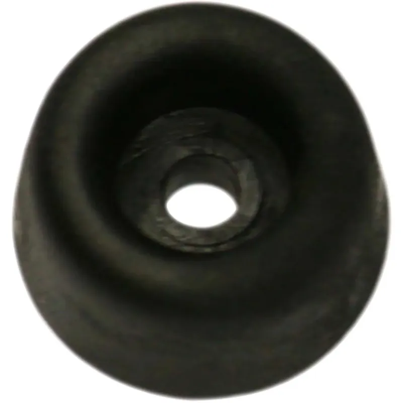 Aanbieding 4 paracolpi conico in gomma per sedia mm. 30 nero