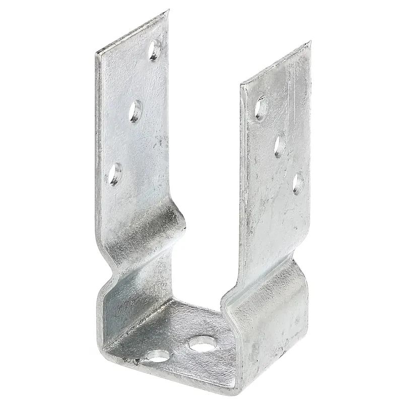 Op = Op Staffa porta palo ad U in acciaio 71x150 mm