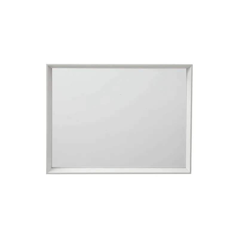 Premium Specchio con cornice moderna 30x40x3 cm bianco
