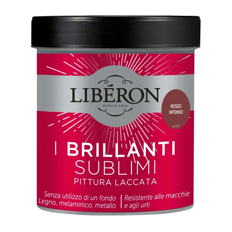 Pittura Laccata I Brillanti Sublimi Rosso intenso 0,5 l Betrouwbaar