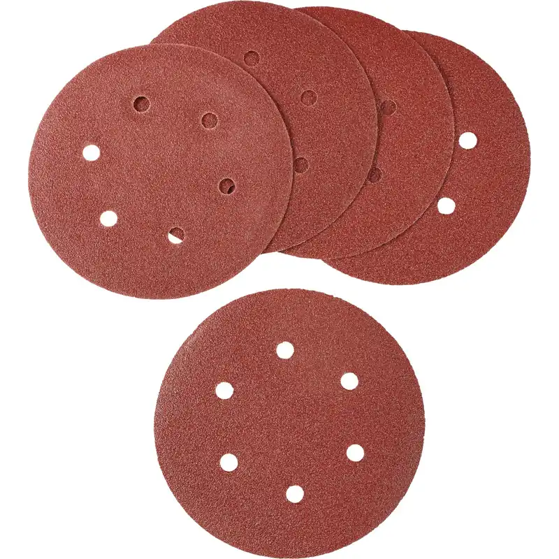 Platorello per levigatrice forato LUX-TOOLS Classic grana 80 Ø 150 mm Weekendaanbieding