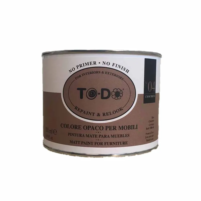 Colore opaco per mobili To-Do n.4 Chocobon 500 ml Lage Kosten