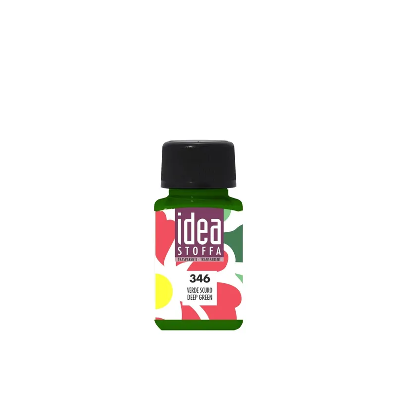 Colore per stoffa 60 ml verde scuro Alleen Vandaag