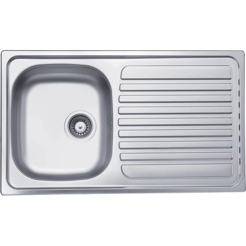 Korting Lavello da incasso 1 vasca sx 86 cm inox