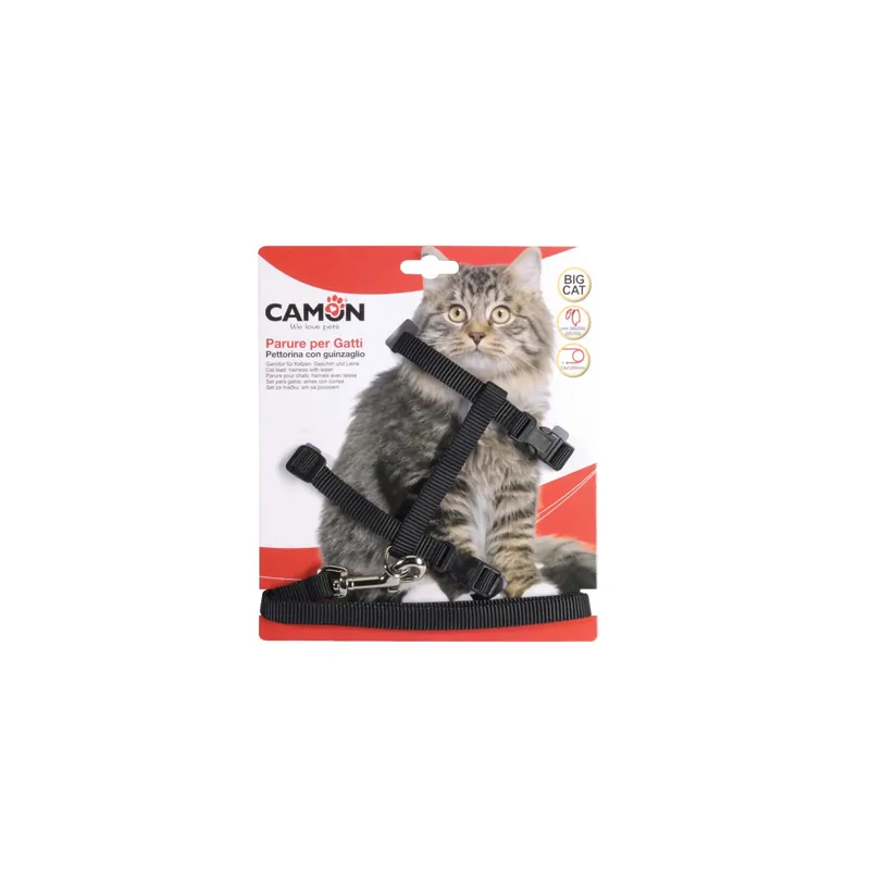 Beperkte Voorraad Pettorina gatto con guinzaglio taglia grande