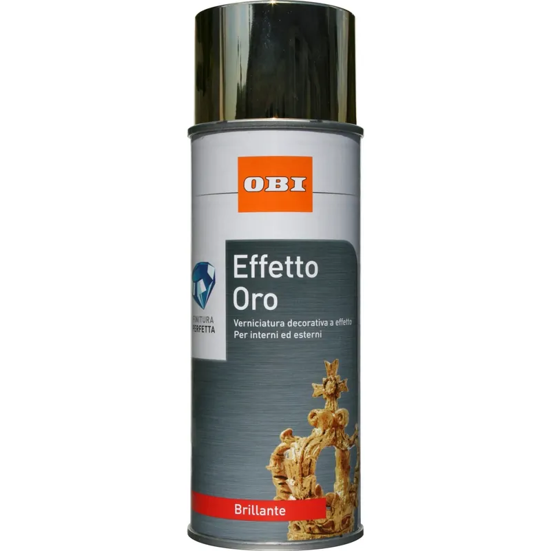 Lage Prijs Vernice spray OBI brillante effetto oro 400 ml