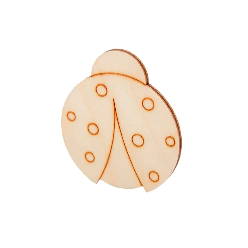 Sagoma in legno coccinella 8x7x0,4 cm Shop Nu