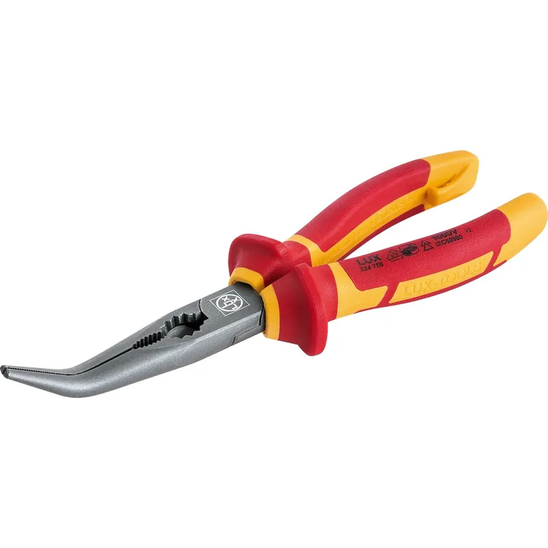 Actieprijs Pinza becchi lunghi curvi LUX-TOOLS VDE Professional L 200 mm