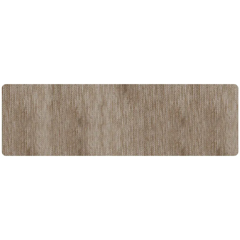 Tappeto in ciniglia antiscivolo Soave 50x180 cm tortora Flitsaanbieding