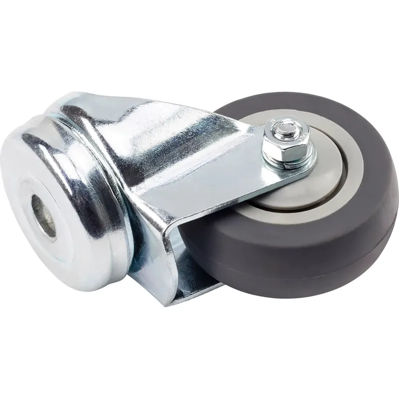 Weekendaanbieding Rotella orientabile con foro e ruota in gomma Ø 50 mm 45 kg