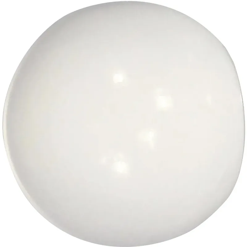 Alleen Vandaag Terminale per bastone tenda Ball bianco Ø 2 cm 2 pz