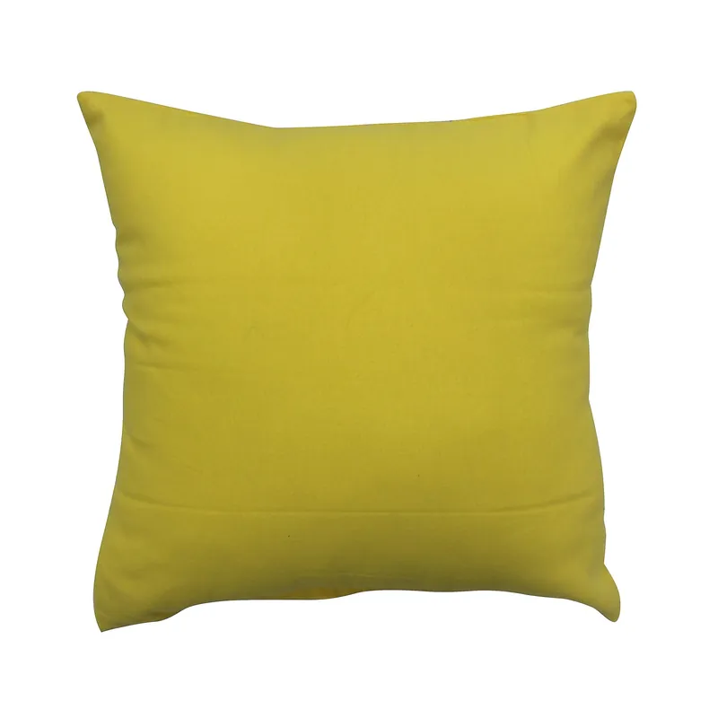 Fodera per cuscino tinta unita giallo 40x40 cm Koopje