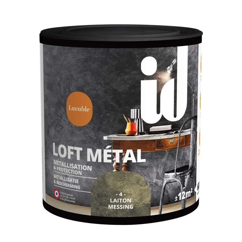 Loft Metal metallizzazione ottone Op = Op