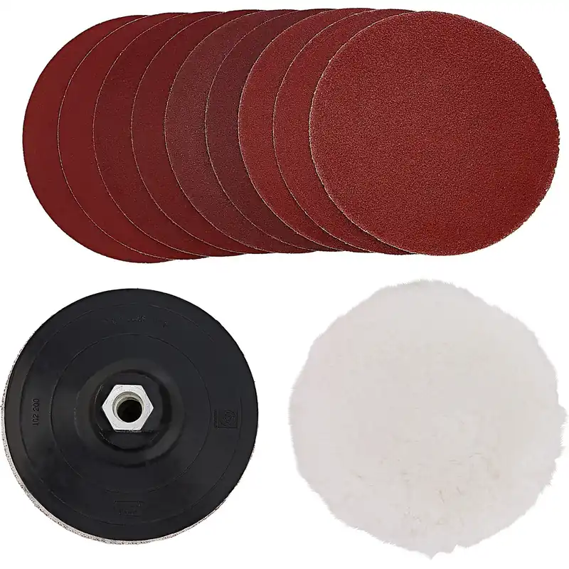 Koop Vandaag Levigatura e lucidatura set LUX-TOOLS Ø 125 mm 12 pz