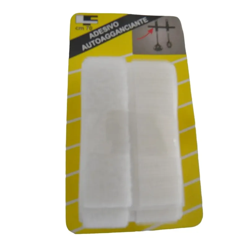 Premium Nastro adesivo velcro maschio/femmina 20x700 mm bianco