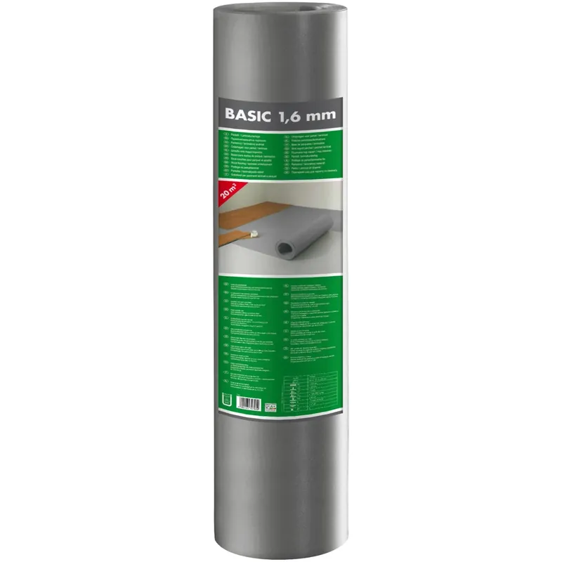 Sottopavimento per laminato e parquet Basic 1,6 mm 20 m² Lage Kosten