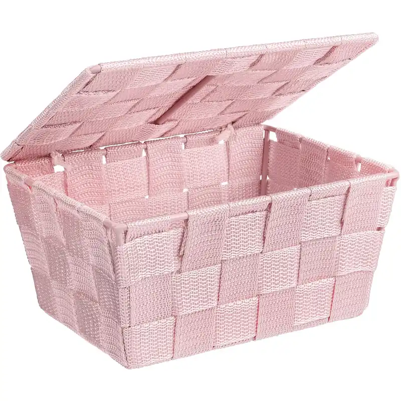 Cestino da bagno Wenko Adria in polipropilene rosa Nu Kopen