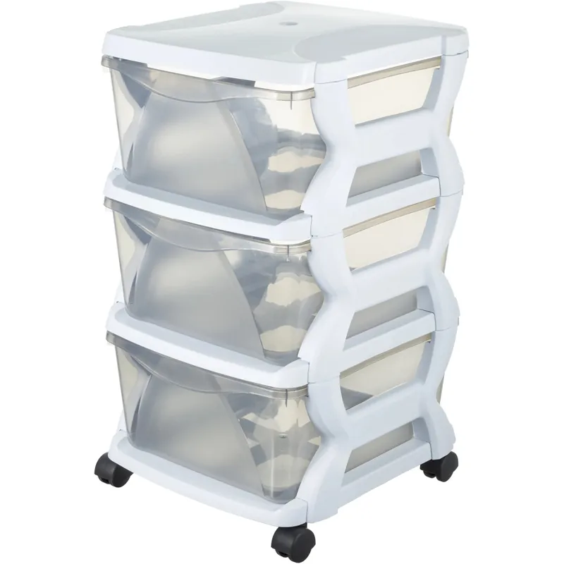 Hete Deal Cassettiera 3 cassetti Bama 36x40x62 cm bianco