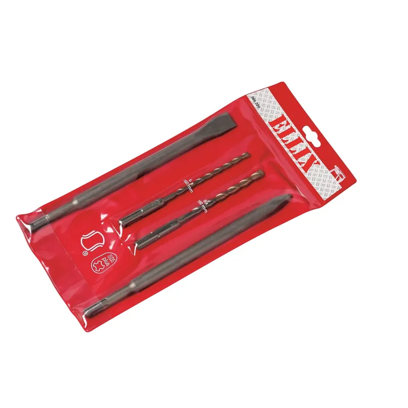 Merkproduct Punte trapano set SDS-Plus 4 pz