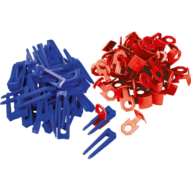 Premium Clip e cunei LUX-TOOLS 2 mm 300+100 pz