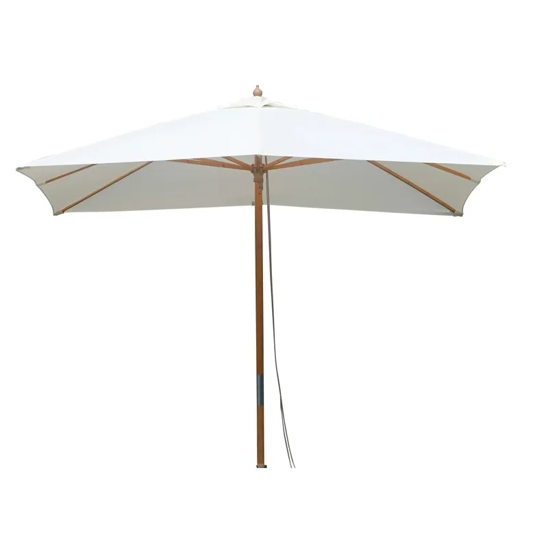 Koop Vandaag Ombrellone quadrato 300x300 cm ecrù
