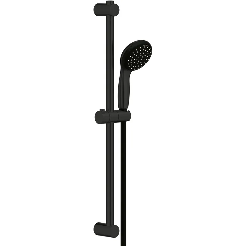 Saliscendi doccia con soffione Grohe Vitalio Start 100 nero 2 getti Lage Prijs
