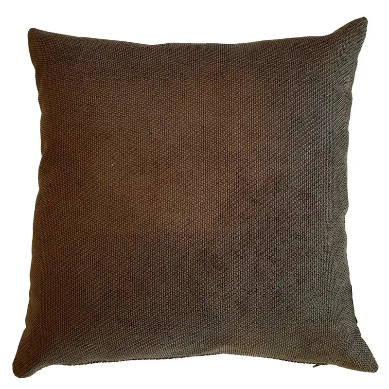 Cuscino arredo Martina tortora 42 x 42 cm Populair