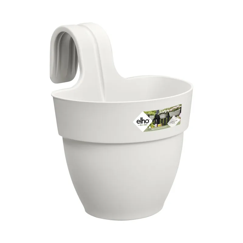 Direct Verzonden Fioriera Elho Vibia Campana Ø 20 cm bianco seta tg S
