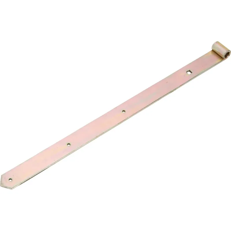 Bandella per persiane acciaio zincato 600x40 mm giallo Dagaanbieding