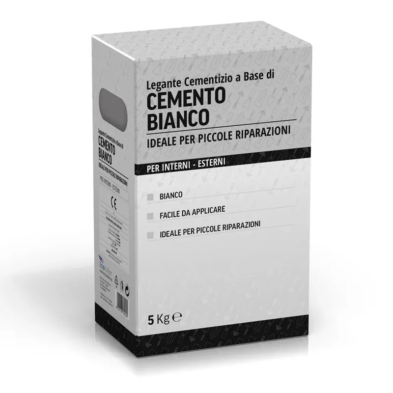 Lage Prijs Cemento polvere Bianca interno ed esterno 5 Kg