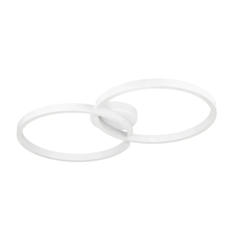 Plafoniera LED Amandolo 2400 lm CCT 67,5x38 cm bianco Speciale Aanbieding