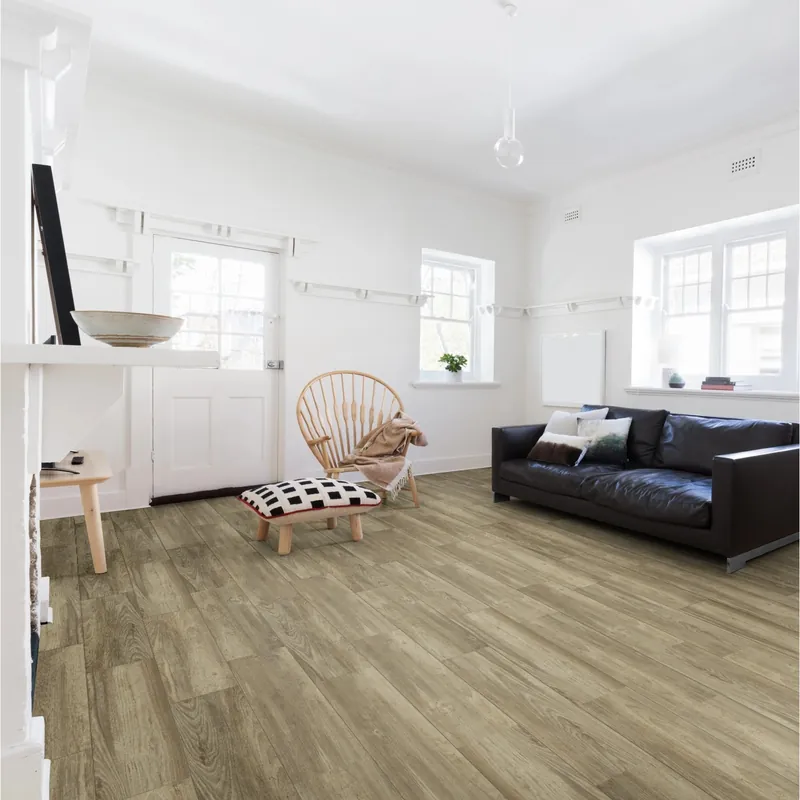 Korting Piastrella in gres porcellanato Tiglio legno marrone 17x62 cm 1,37 m²