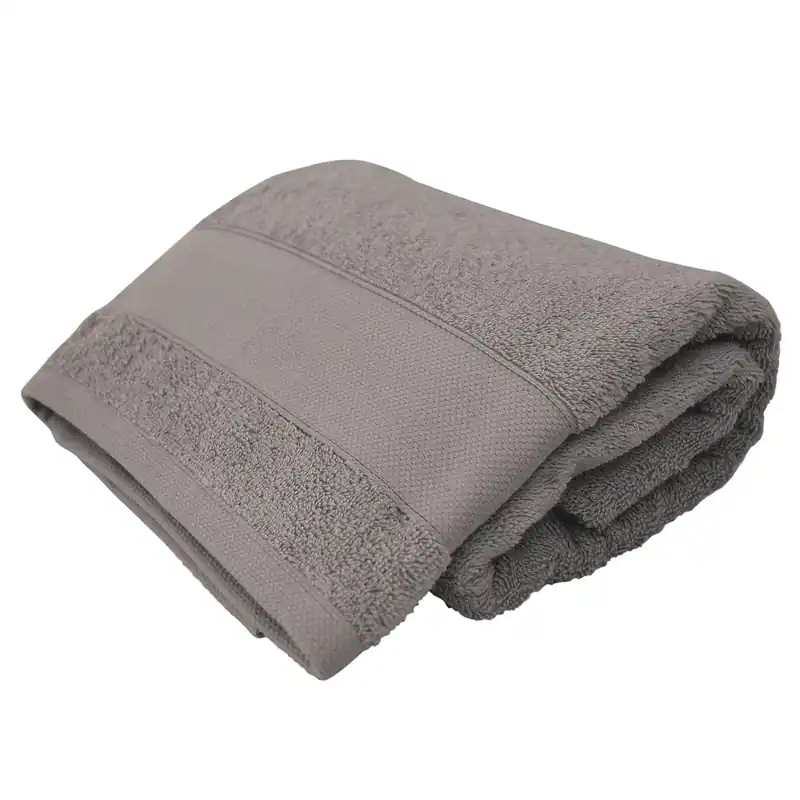 Betaalbaar Asciugamano carezze viso 50x100 cm tortora