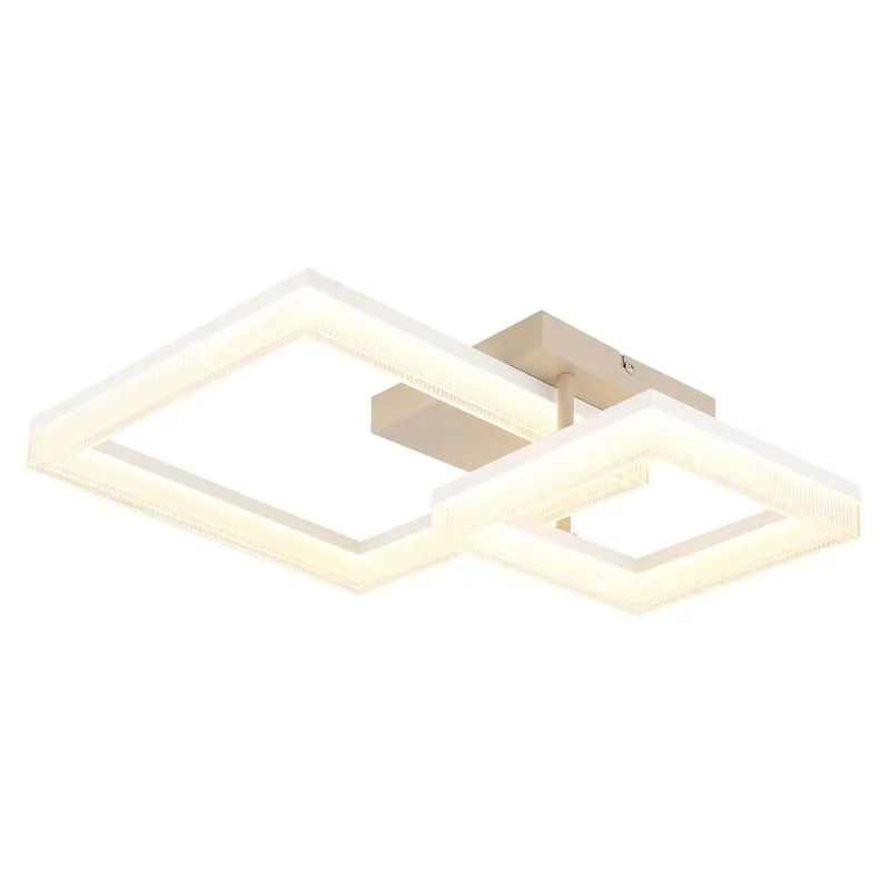 Plafoniera LED Zara 3300 lm 3000 K 62,5x46,5 cm Weekendaanbieding