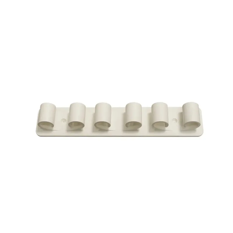 Portascopa in plastica 3 posti bianco Express Levering