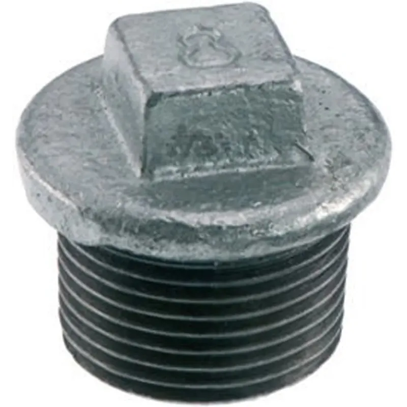 Op = Op 290 Raccordi filettati in Ghisa Zincata Tappo Maschio 1"