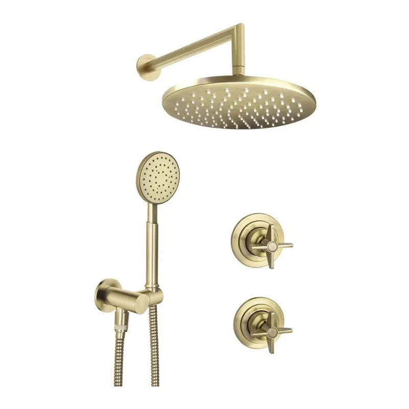Beperkt Aanbod Set doccia incasso Idrostile con soffione 250 mm ottone