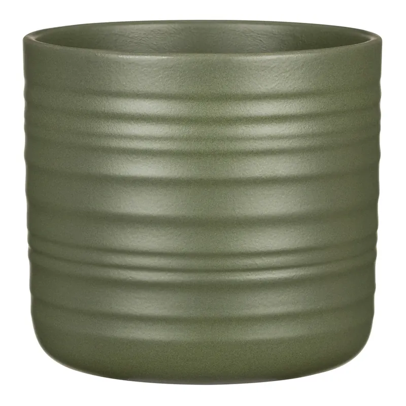 Gecertificeerd Portavaso Scheurich Cottage 850 Ø 14x12,8 cm Verde bosco