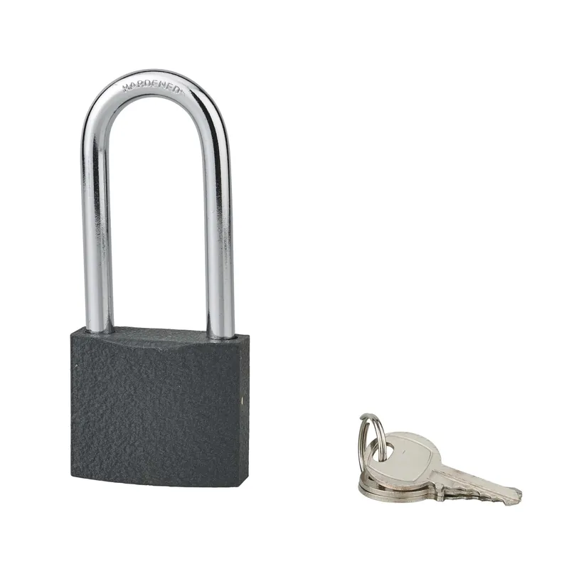 Shop Nu Lucchetto a cilindro Acera grigio 50 mm arco 72 mm 3 chiavi