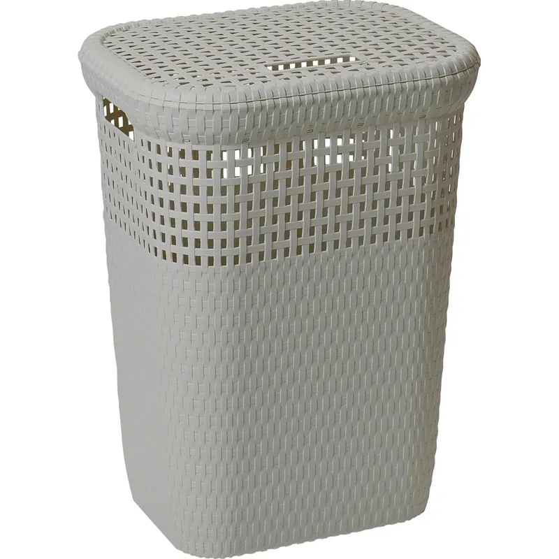 Koop Vandaag Cesto portabiancheria Laundy Basket 60 l tortora