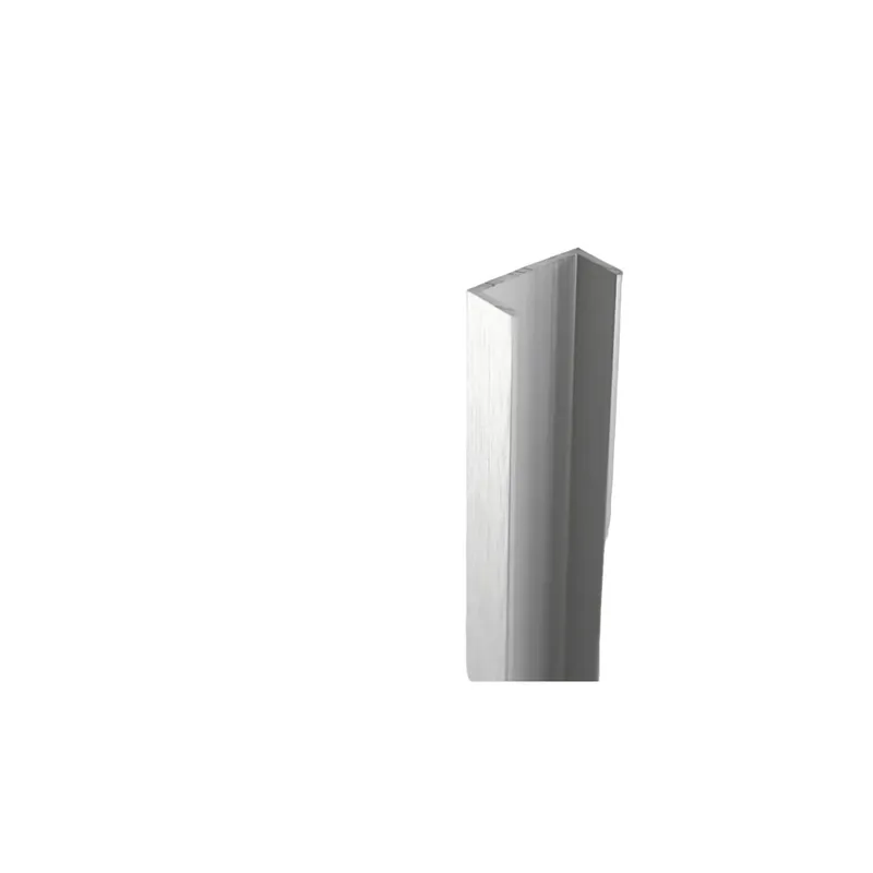 Rechtstreeks Van De Fabrikant Profilo U 1 m 21x10 mm alluminio naturale spazzolato