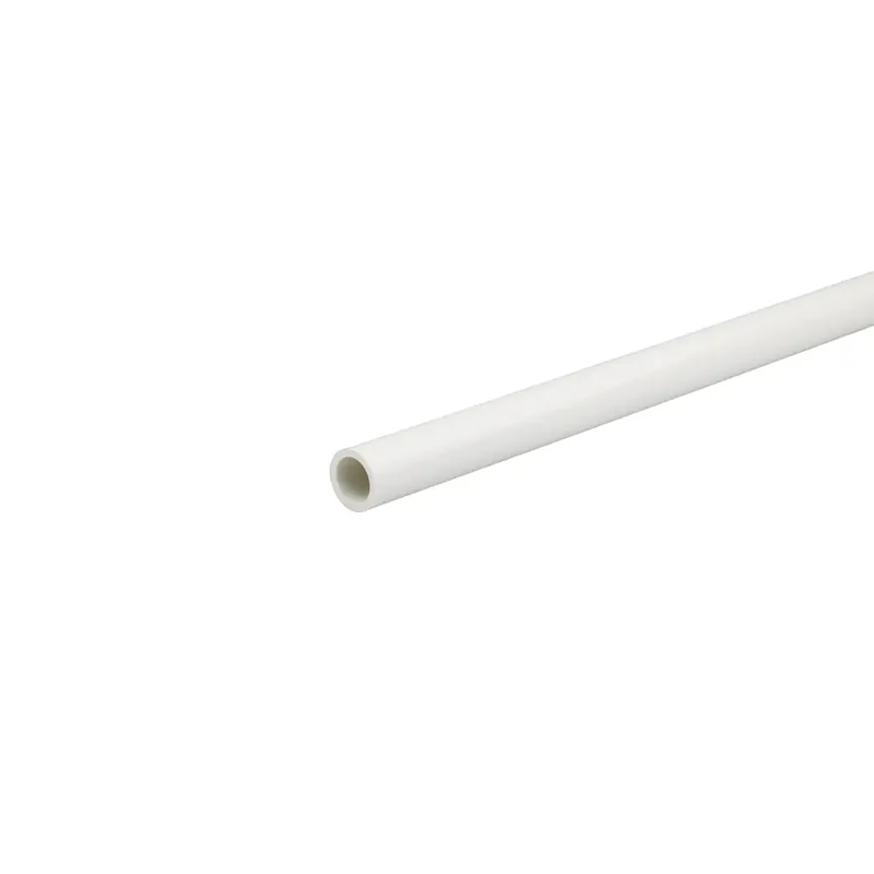 Profilo tubo tondo 2,6 m x Ø 10 mm in pvc bianco Beste Prijs