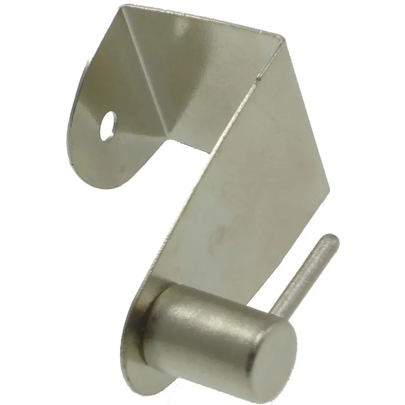 Finale Uitverkoop Supporto a molla per infissi in pvc e legno BB Line nichelato 2 pz