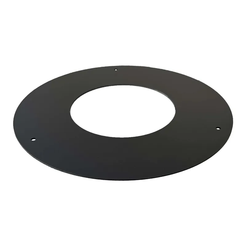 Rosone per canale da fumo serie Arredo-Legna Ø 160 mm nero Bestseller