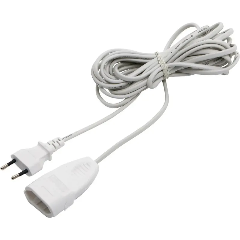 Hete Deal Prolunga Euro Bianco 5 m