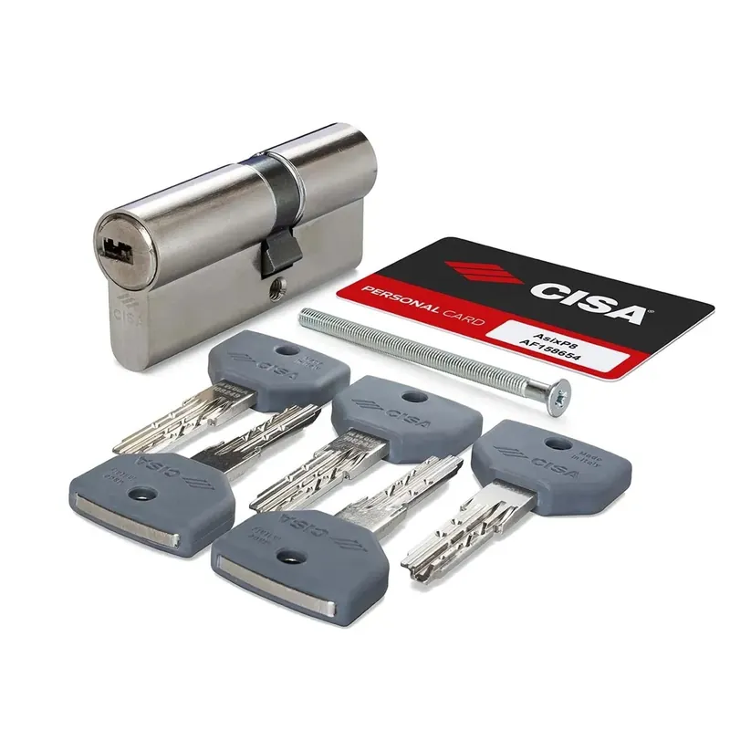 Koop Vandaag Cilindro europeo di sicurezza Cisa Asix P8 misura 30/40 mm