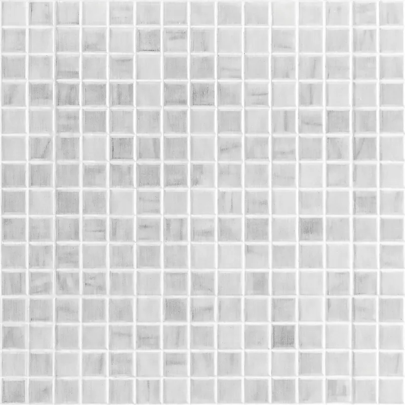 Gratis Retour Sticker autoadesivo per piastrelle 2fg 31x31 cm white mosaic