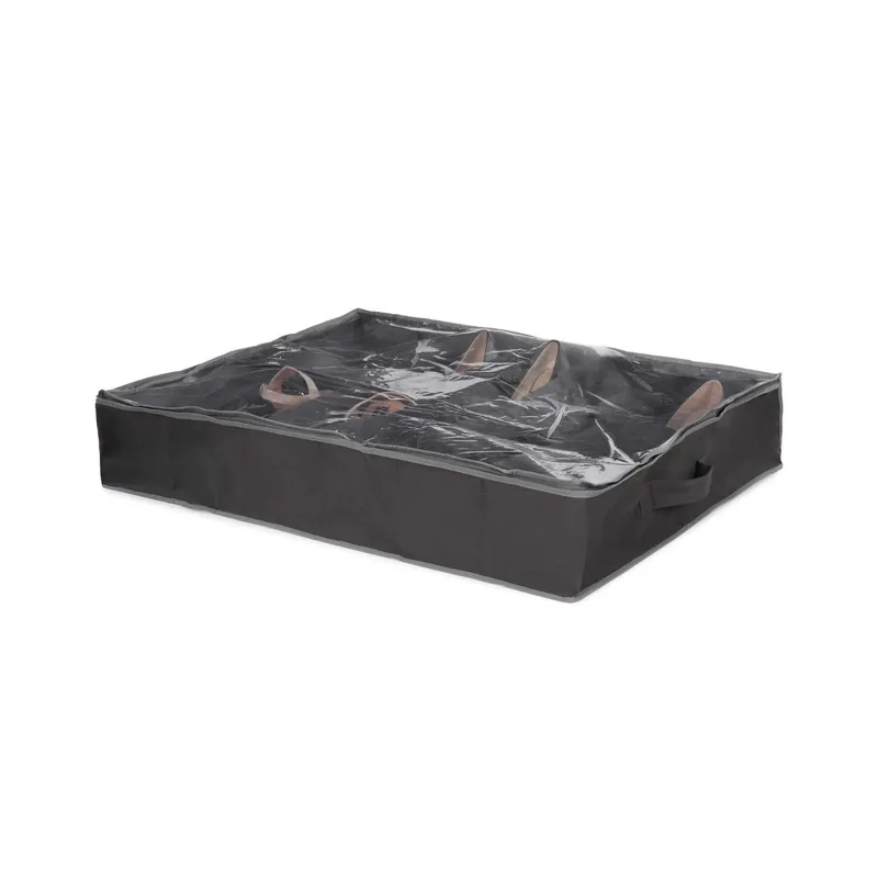 Organizer sottoletto I Love My Shoes per 12 paia di scarpe grigio 76x60x15 cm Koop Vandaag